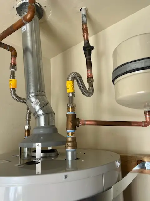 Water heater installation and plumbing repair in Highland Forest